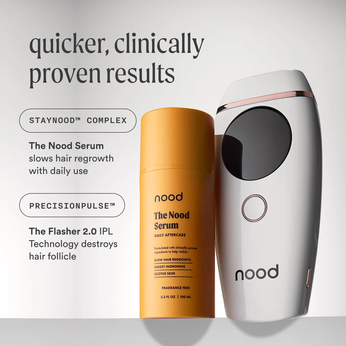The Flasher 2.0 and serum technology