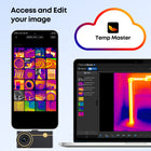 Thermal Master P3 supports thermal image analysis on both phone and PC