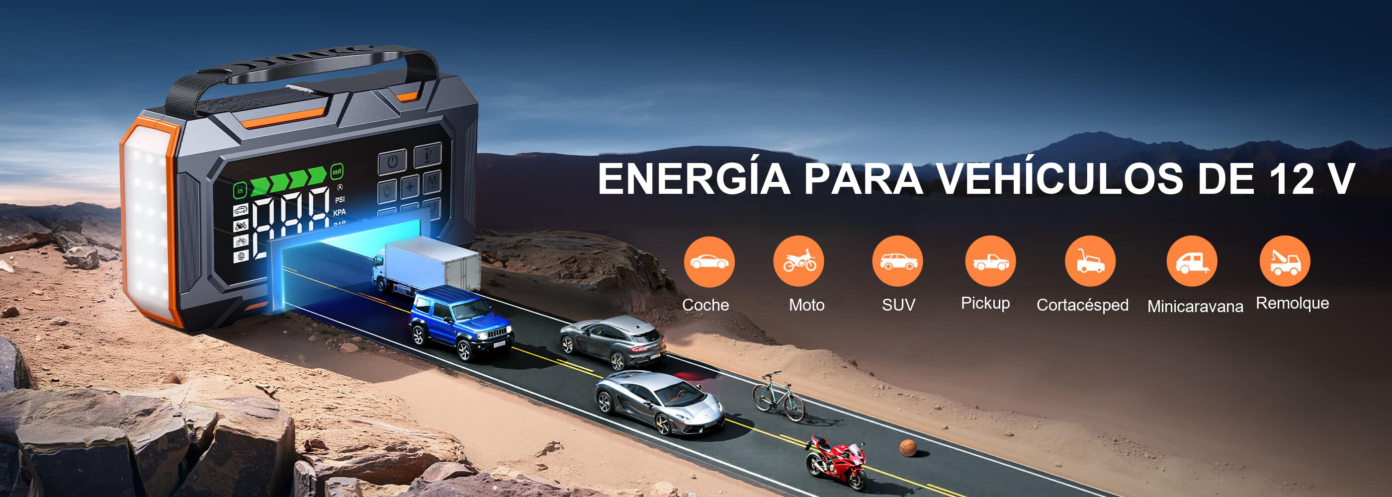 Buture Beta09 · ENERGÍA PARA VEHÍCULOS DE 12 V · Coche