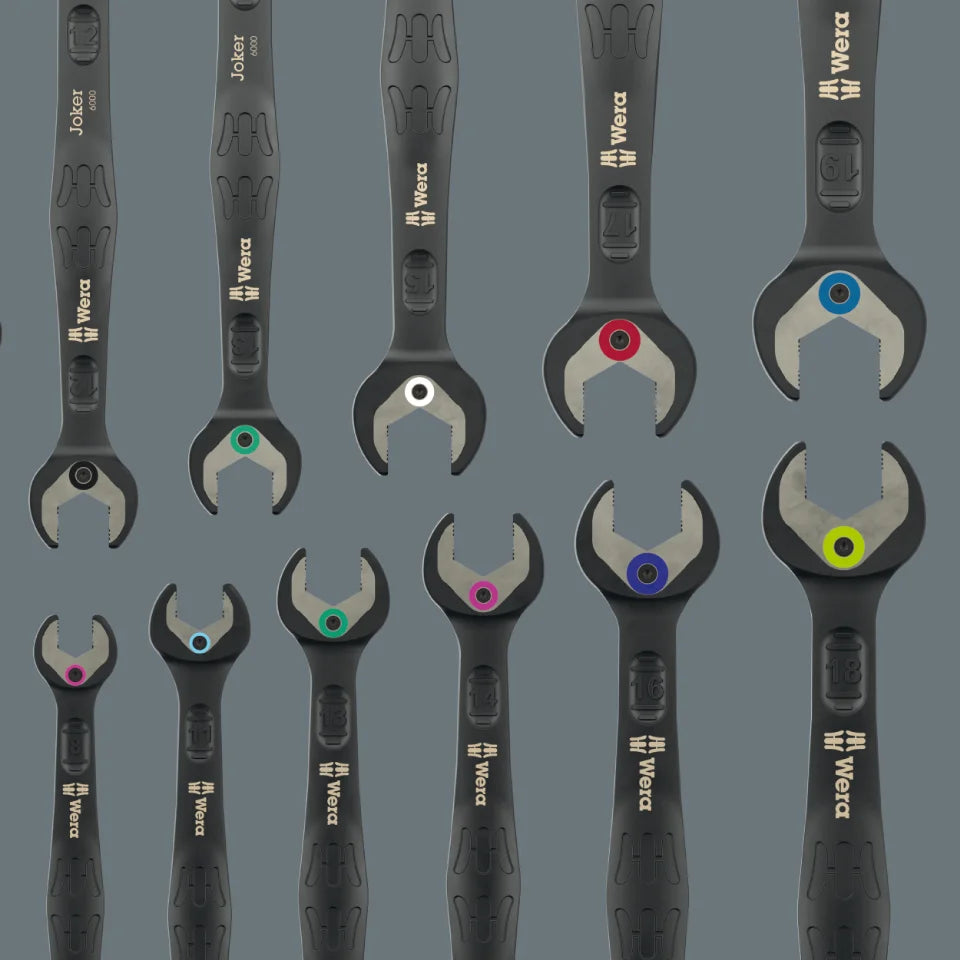 Wera Ringratschen-Maulschlüssel Joker 6000 Set Black Edition