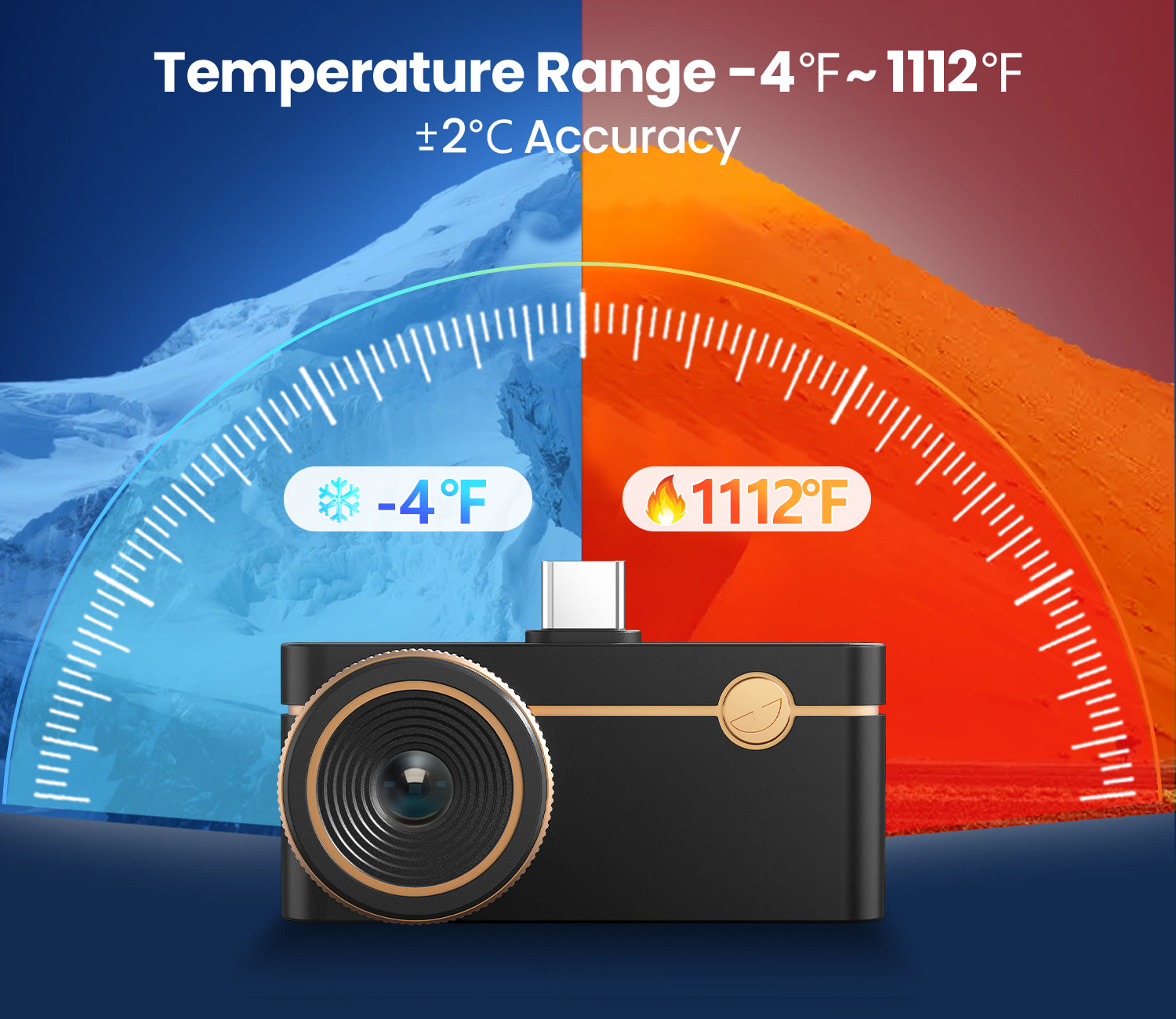 TruePix ±2 °C, −20 bis 600 °C